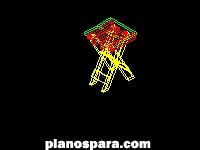 imagen Planos de Banqueta Plegable
